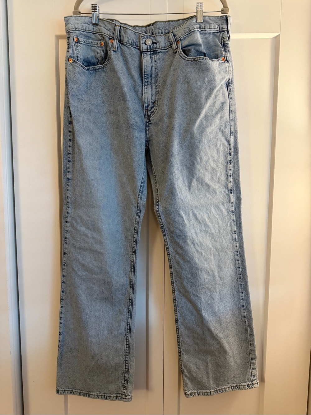 Levi’s 537 Men’s Light Wash Slim Bootcut Jeans - 38x32